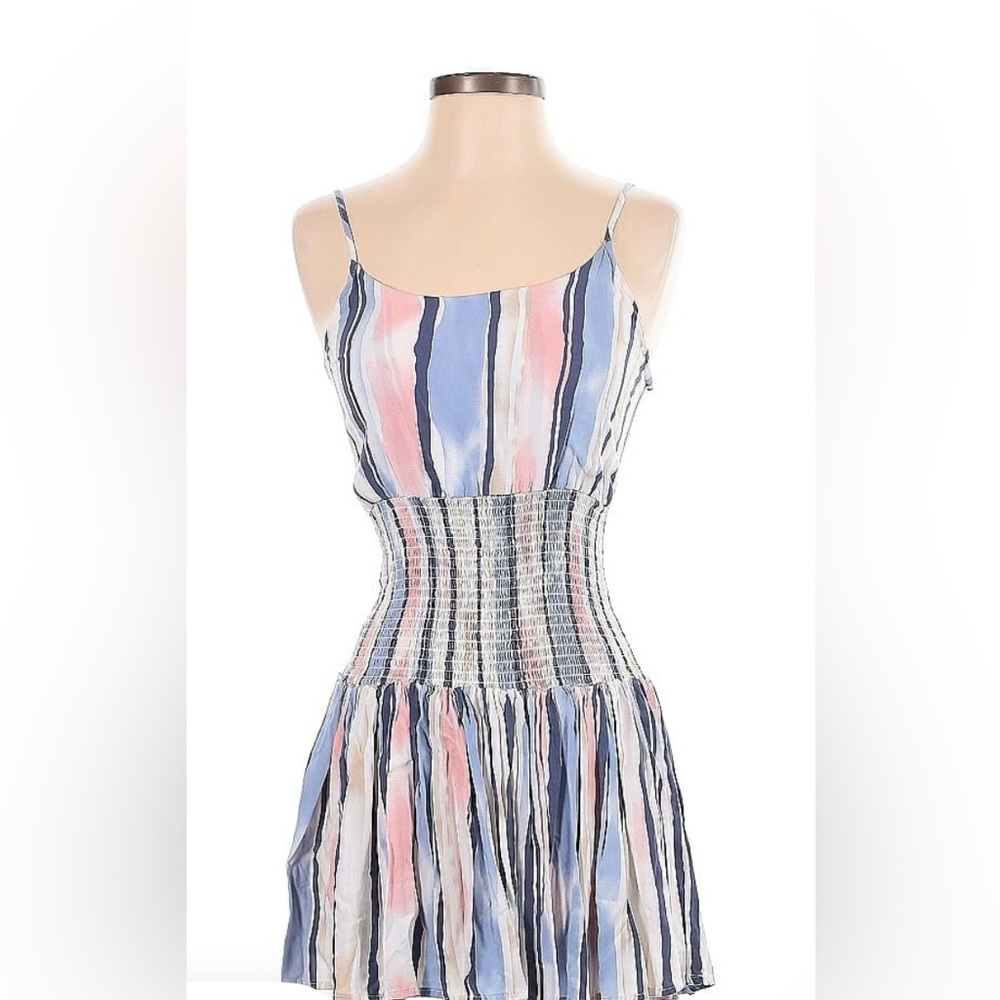 Ocean Drive Striped Sleeveless Dress